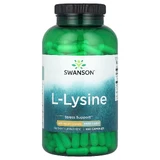 Swanson L-Lysine, L-lisina 500 mg, 300 cápsulas