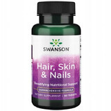 Swanson Hair, Skin &amp; Nails, hair, skin, nails, 60 tablets