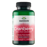 Swanson Cranberry Super Strength Cranberry, arándanos, 60 cápsulas