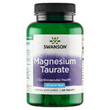 Swanson Magnesium tauraat, magnesium tauraat, 120 tabletten