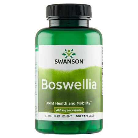 Swanson Boswellia, encens, 100 gélules