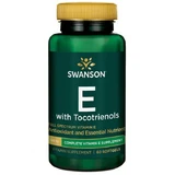Swanson E cu Tocotrienoli, vitamina E și tocotrienoli, 60 capsule