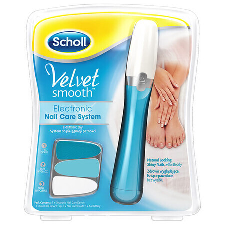 Scholl Velvet Smooth, sistema electrónico para el cuidado de las uñas