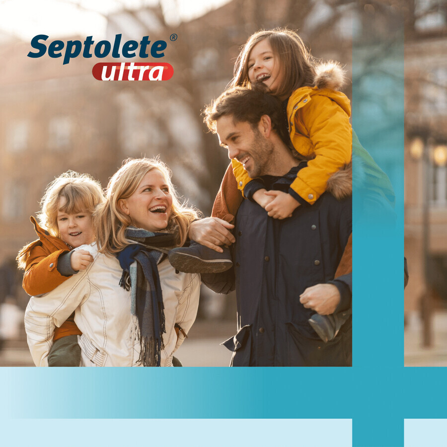 Septolete Ultra (1.5 mg + 5 mg)/ml, oral spray, solution, 30 ml