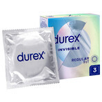 Durex Invisible, preservativos superfinos, 3 piezas