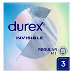 Durex Invisible, preservativos superfinos, 3 piezas