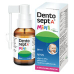 Dentosept A Mini Spray, bei Aphthen, Mundsoor und Zahnungsschmerzen, Himbeergeschmack, 30 ml