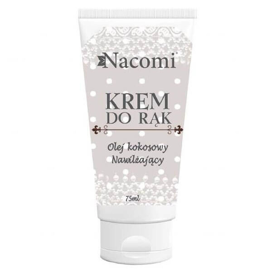 Nacomi, hydraterende handcrème, kokosolie, 85 ml