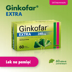 Ginkofar Extra 240 mg, 60 comprimidos recubiertos con película