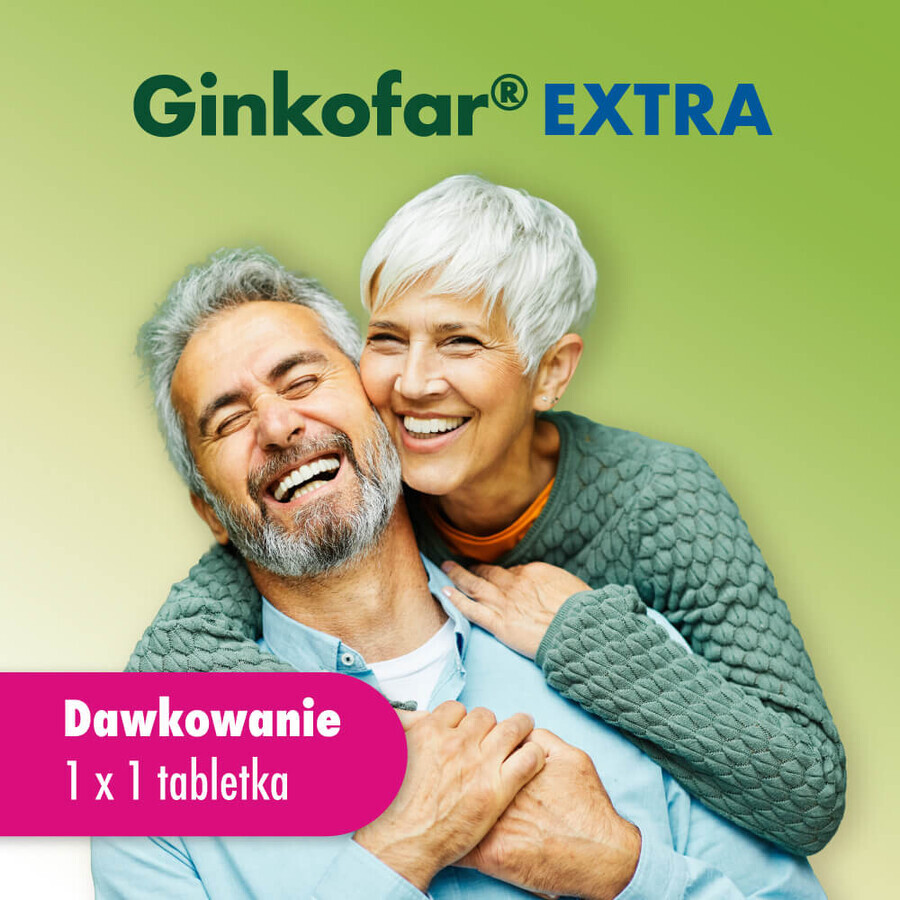 Ginkofar Extra 240 mg, 60 comprimidos recubiertos con película