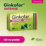 Ginkofar Intense 120 mg, 60 comprimate filmate