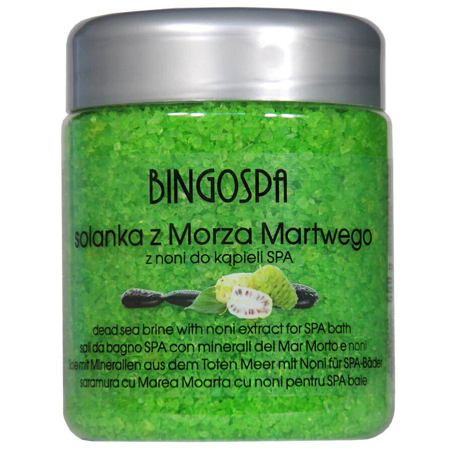 Bingospa, brine with Dead Sea minerals and Noni juice extract, 550 g