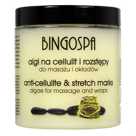 Bingospa, seaweed for cellulite and stretch marks for massage and compresses, 250 g