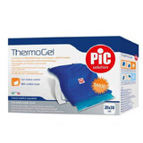 Pic Solution ThermoGel, compresa de gel con funda y bandas elásticas, 20 cm x 30 cm, 1 pieza