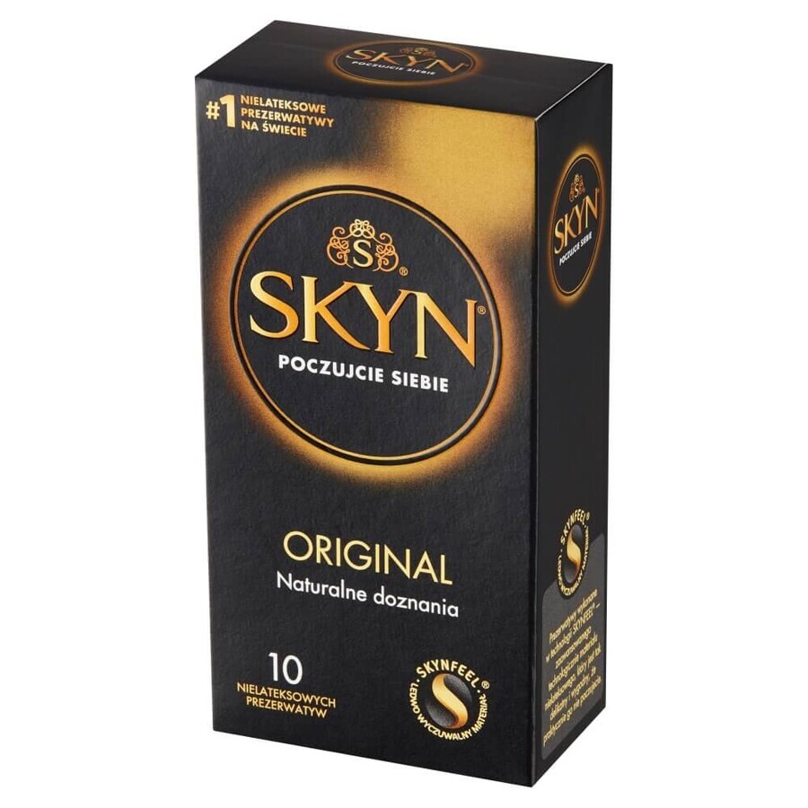 Unimil Skyn Original, latex-free condoms, 10 pieces