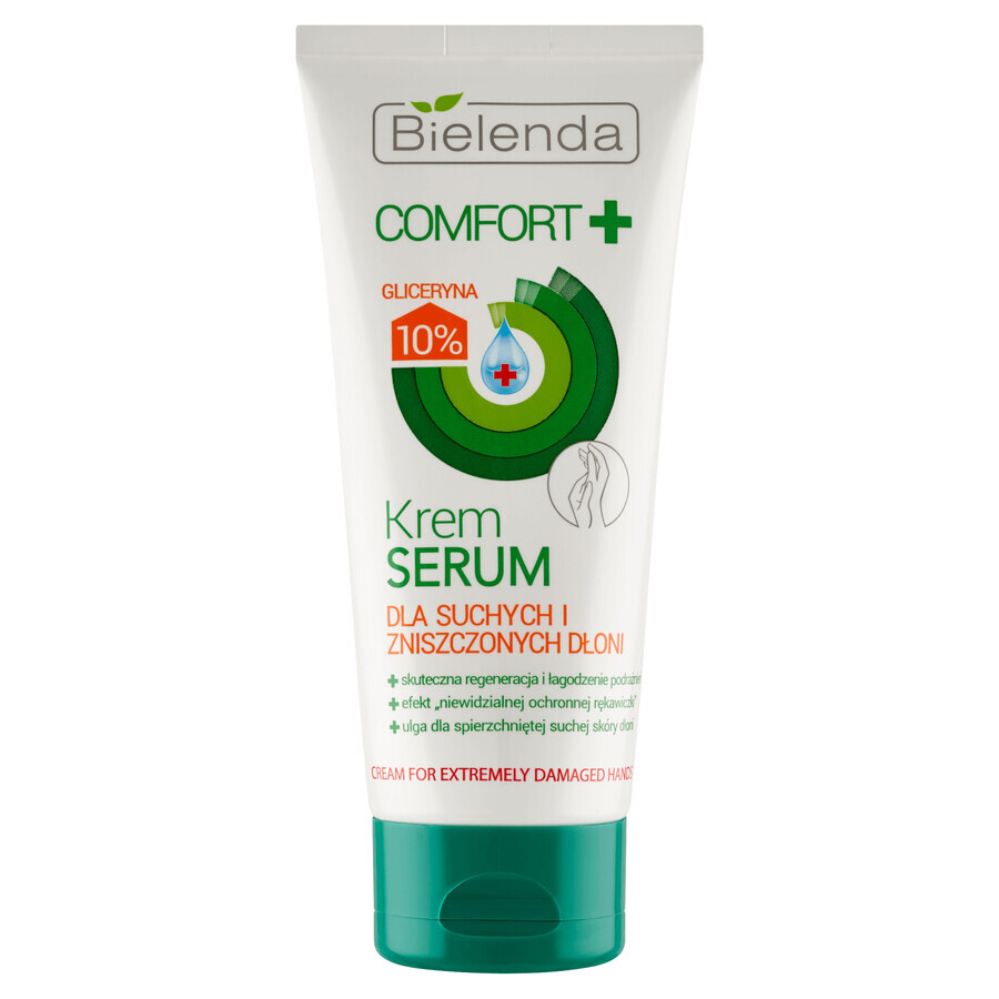 Bielenda Comfort+, verzorgende crème voor extreem beschadigde handen, 75 ml