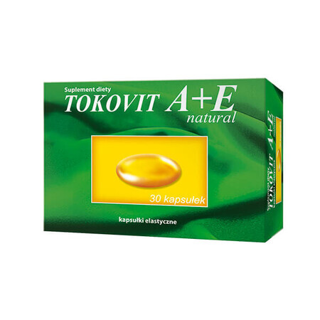 Tokovit A+E Natural, 30 cápsulas