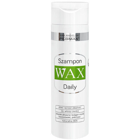 WAX Pilomax Daily, champú para cabello fino y sin volumen, 200 ml