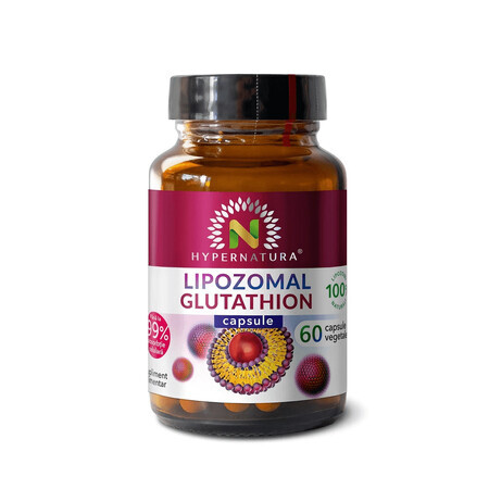 Glutatione liposomiale, 60 capsule vegetali, Hypernatura