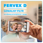 Fervex D 500 mg + 200 mg + 25 mg, granulado para solución oral, 8 sobres