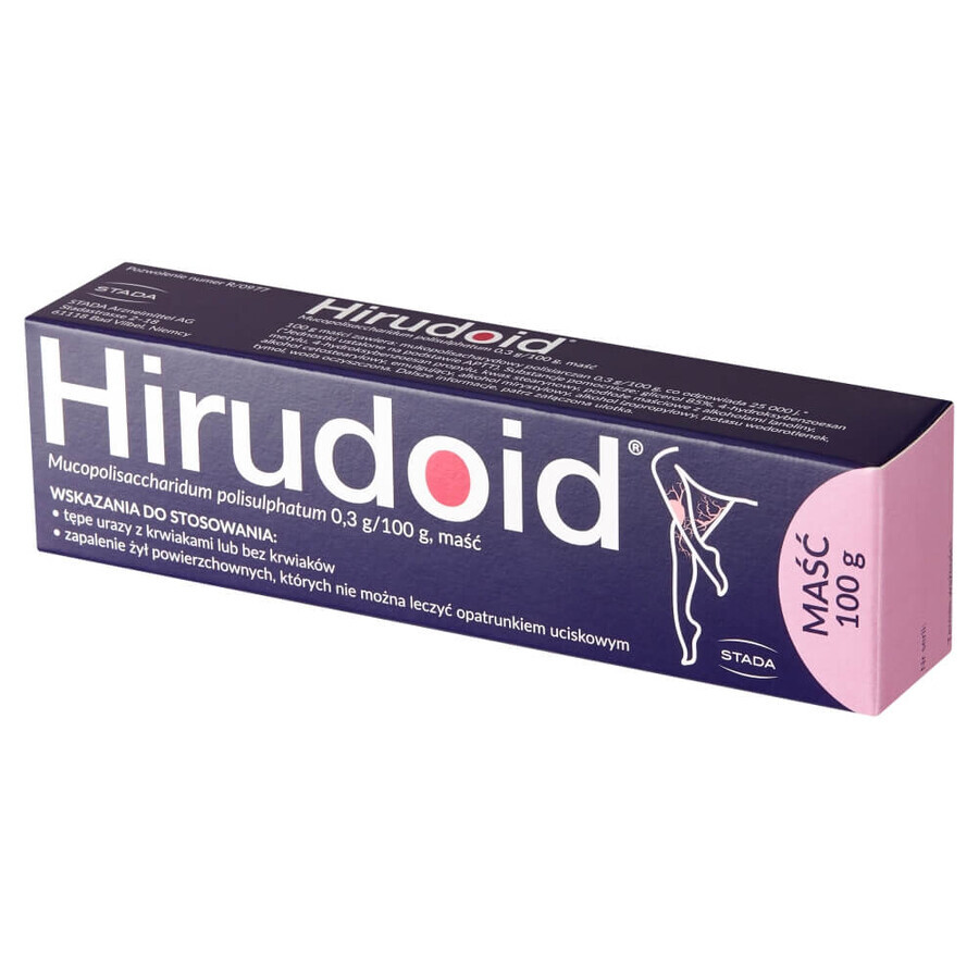 Hirudoid 0,3 g, pomada, 100 g