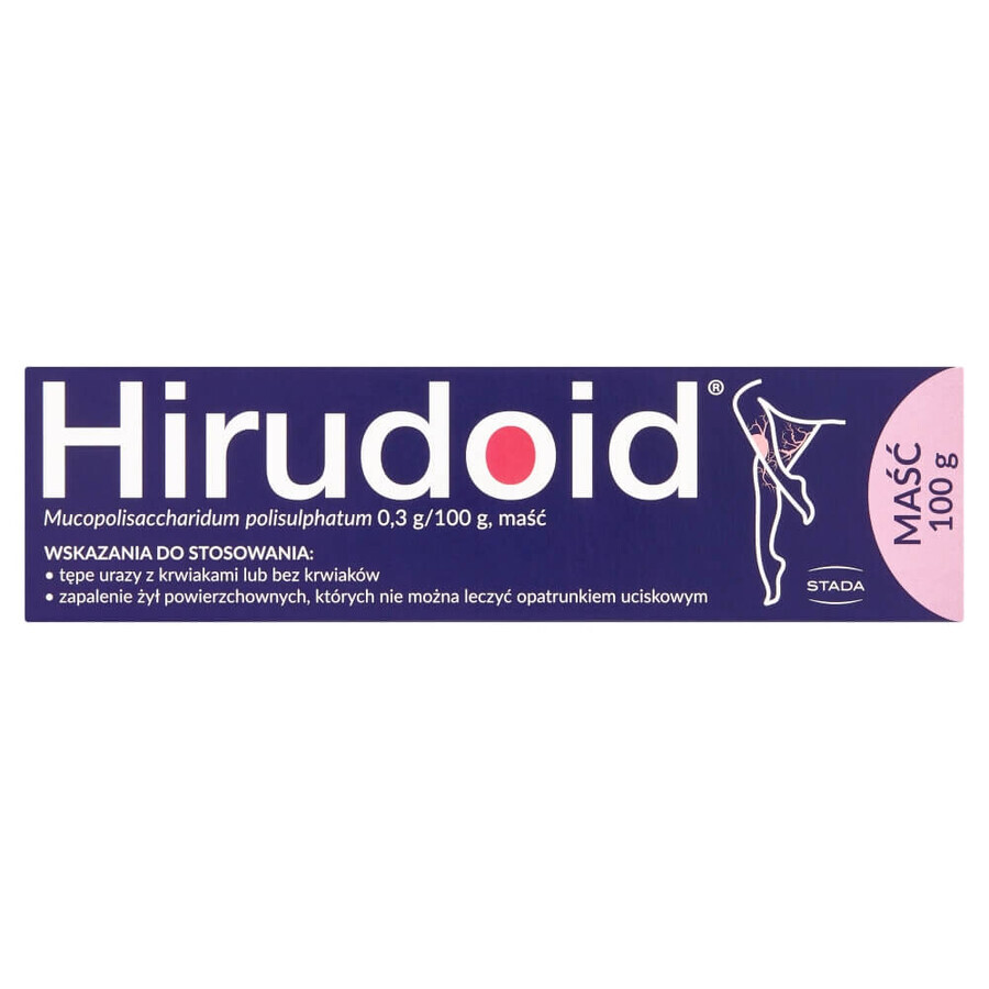 Hirudoid 0,3 g, pomada, 100 g