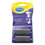 Scholl Expert Care, intercambiable Wet & Dry Cabezales rotativos altamente abrasivos con cristales de diamante, 2 piezas