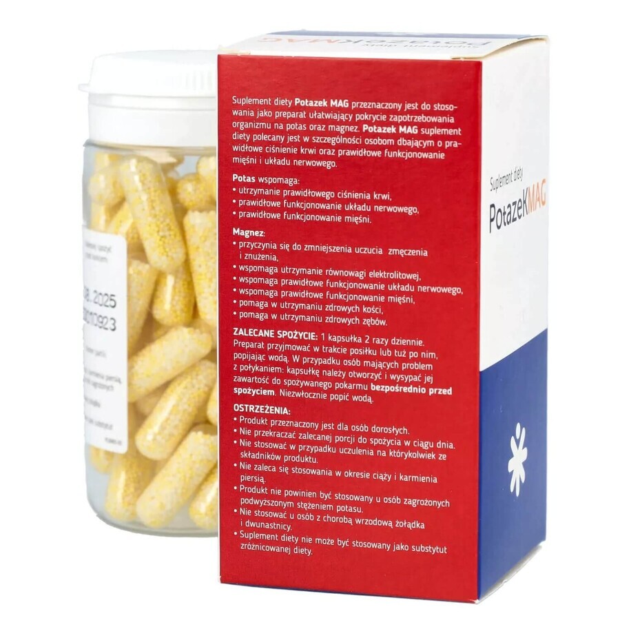 Potazek MAG, 50 capsules