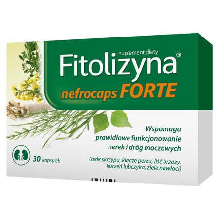 Fitolisina Nefrocaps Forte, 30 cápsulas