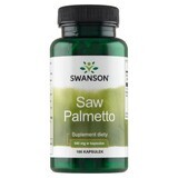 Swanson Saw Palmetto 540 mg, palma enana americana, 100 cápsulas