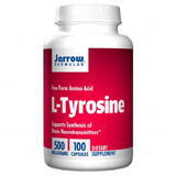 Jarrow Formulas L-Tyrosine, L-Tyrosine 500 mg, 100 gélules