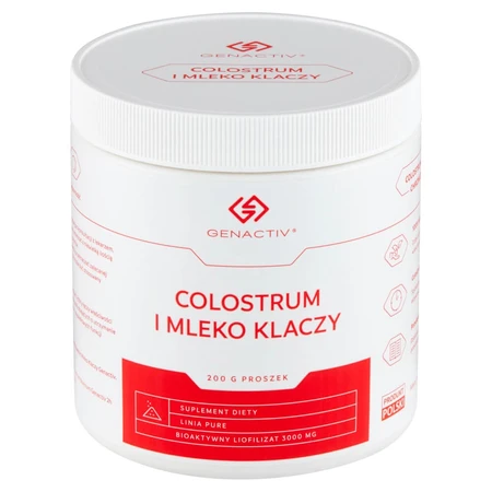 Genactiv Colostrum and mare's milk, powder, 200 g