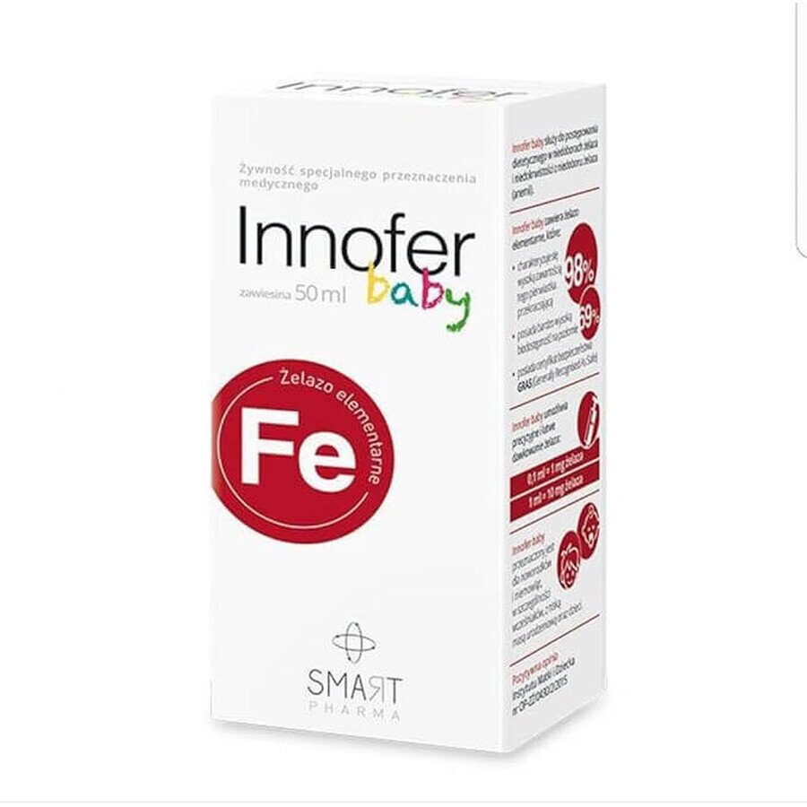 Innofer Bebé, suspensión oral, 50 ml