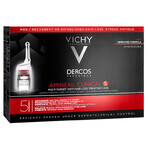 Vichy Dercos Aminexil Clinical 5, tratamiento anticaída para hombre, 6 ml x 21 ampollas