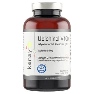 Kenay, Ubiquinol V100, forma activa de coenzima Q-10 100 mg, 300 cápsulas