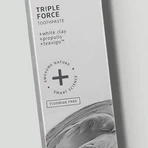 Ecodenta, pasta de dientes de triple acción, con arcilla blanca y propóleo, sin flúor, 100 ml