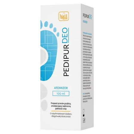 Pedipur Deo, preparat antifungic, atomizor, 100 ml