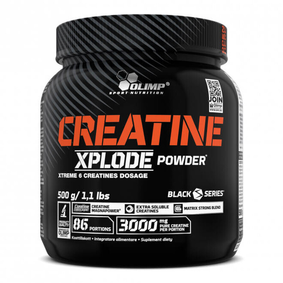 Olimp Creatine Xplode Polvo, sabor naranja, 500 g