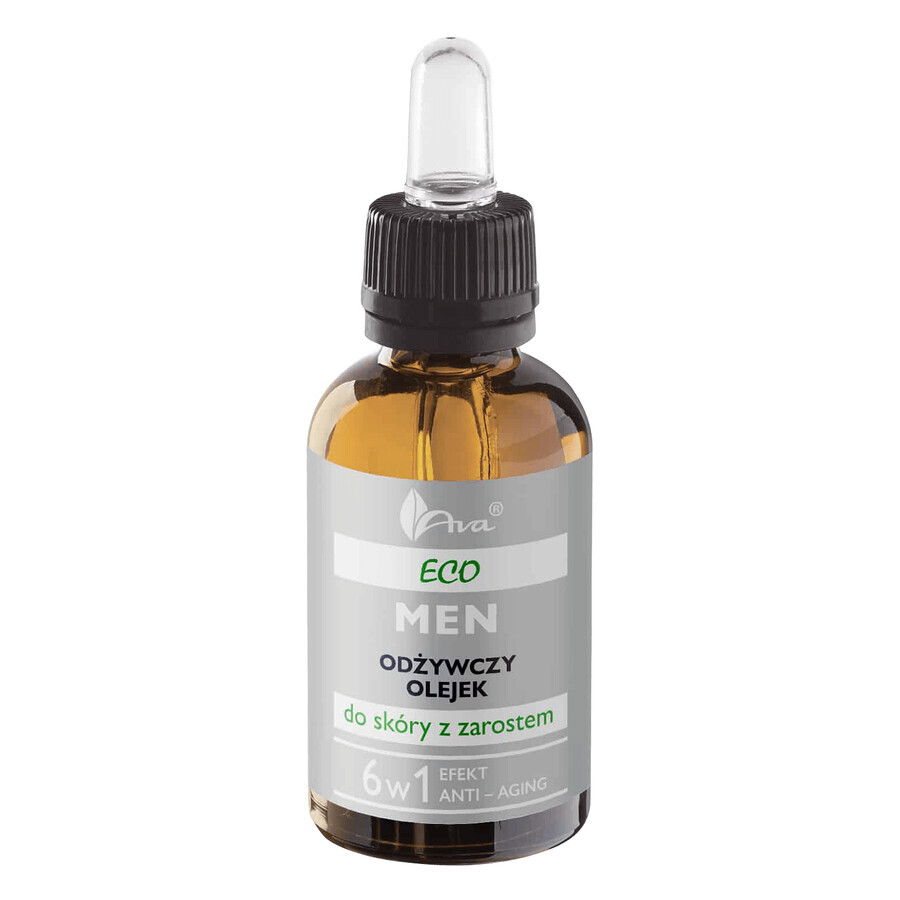 AVA Eco Men, aceite nutritivo para la piel de la barba, 30 ml