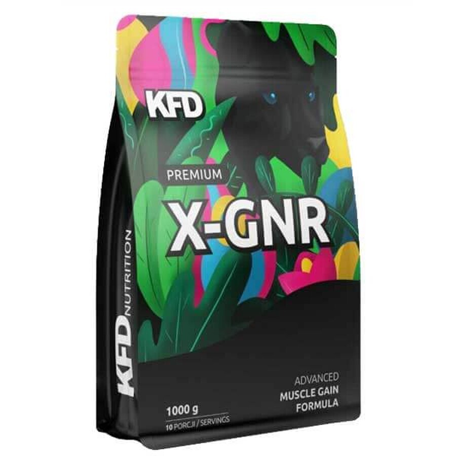 KFD Premium X-Gainer, sabor helado de vainilla, 1000 g