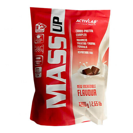 Activlab MASS UP, chocolade, 1200 g