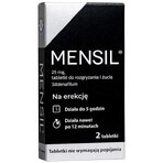 Mensil 25 mg, 2 Kautabletten