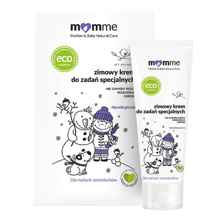 Momme, crema de invierno para tareas especiales, a partir del día 1, 50 ml