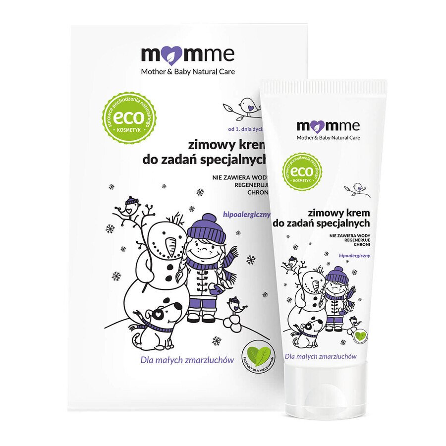 Momme, crema de invierno para tareas especiales, a partir del día 1, 50 ml