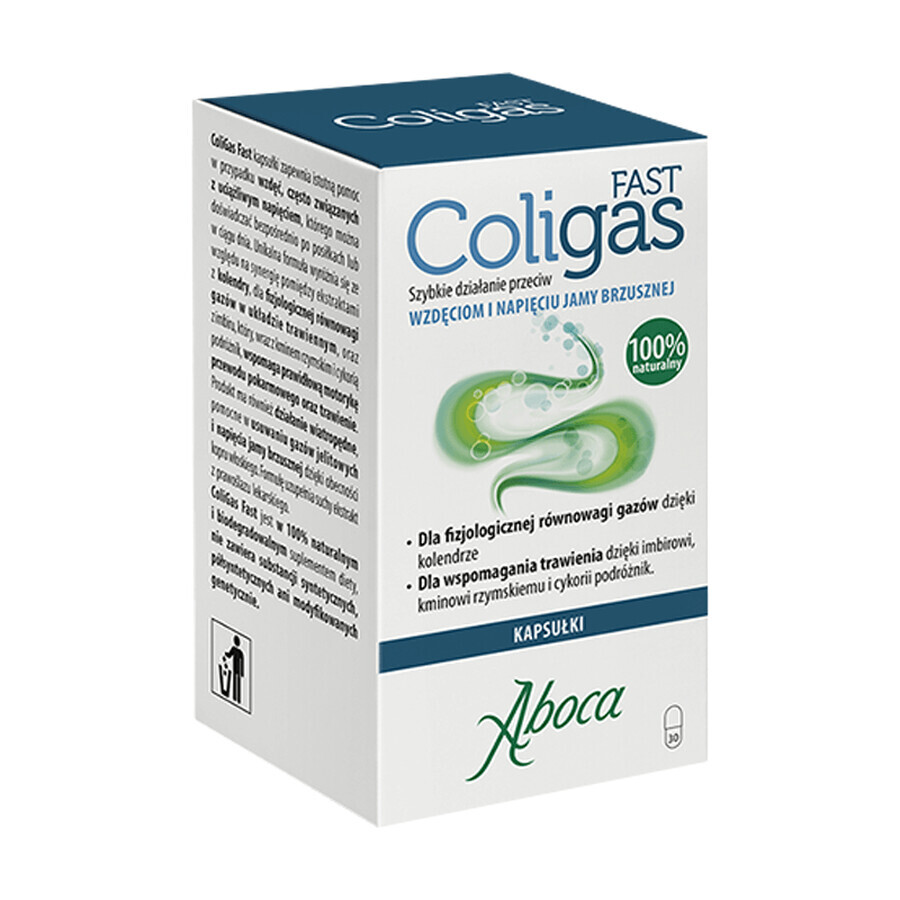 Coligas Fast, 30 gélules