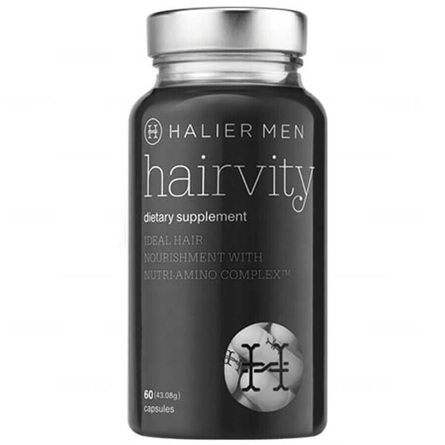 Gardenpharm Halier Men Hairvity, 60 cápsulas