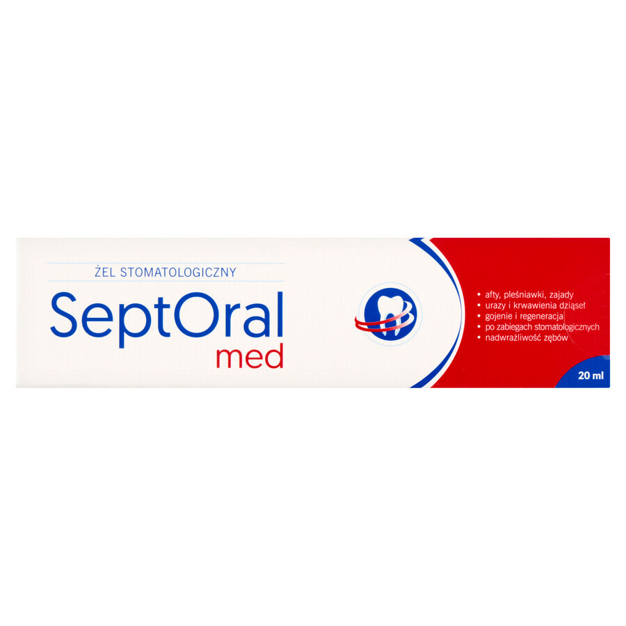 SeptOral Med, dental gel, 20 ml