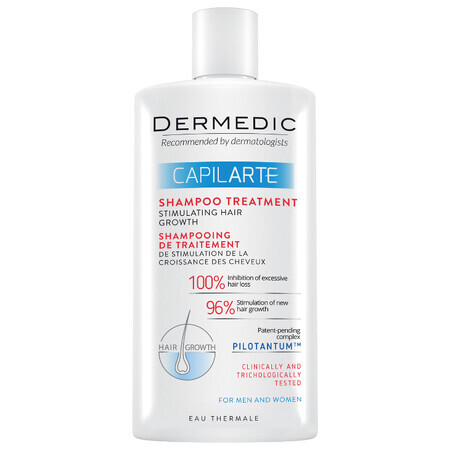 Dermedic Capilarte, champú tratamiento estimulante del crecimiento del cabello, 300 ml