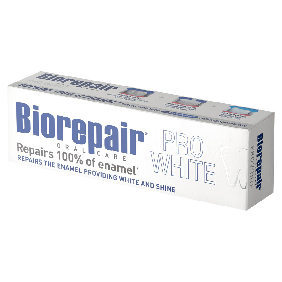 Biorepair Pro White, pasta de dientes, 75 ml