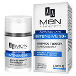 AA Men Intensive 50+, crema facial reconstructora, 50 ml